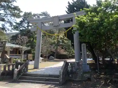 海神神社の鳥居