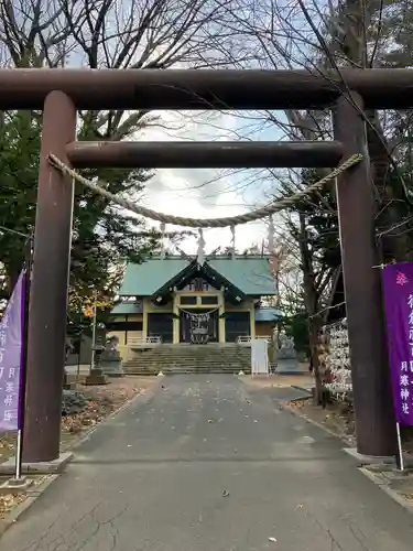 月寒神社の鳥居