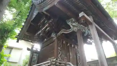 諏訪神社の本殿・本堂