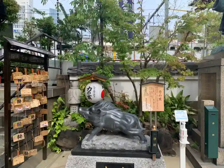 摩利支天 徳大寺の狛犬