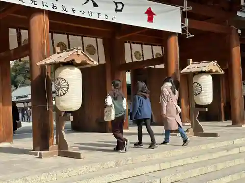 橿原神宮の山門・神門