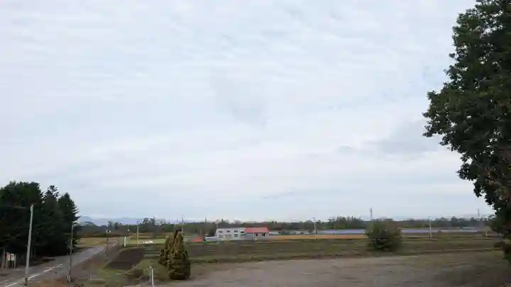 愛國神社の景色