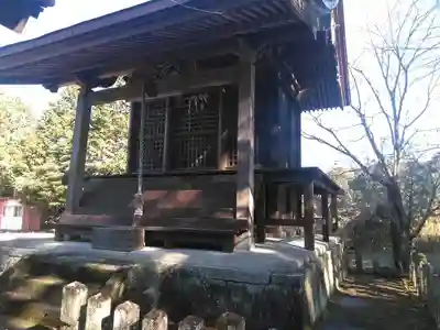 西秣神社の本殿・本堂