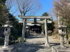 立川熊野神社の鳥居