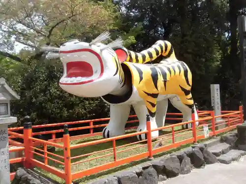 朝護孫子寺の狛犬