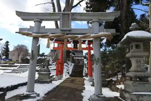 多田野本神社の鳥居