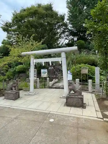 鳩森八幡神社の末社