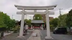 朝日氷川神社の鳥居