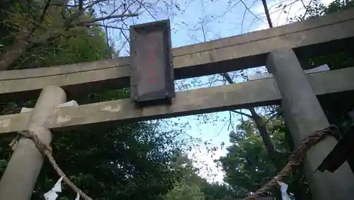 仙波氷川神社の鳥居