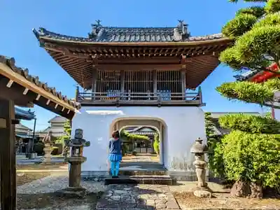 円成寺の山門