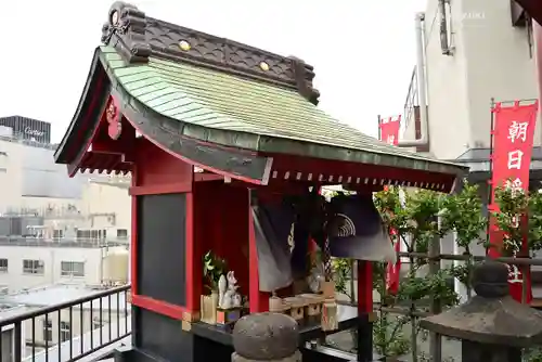 朝日稲荷神社の本殿・本堂