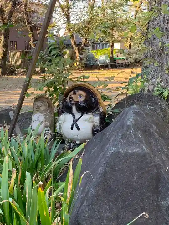 (下館)羽黒神社の狛犬