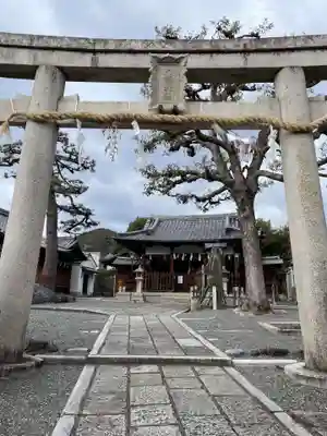 六請神社の鳥居