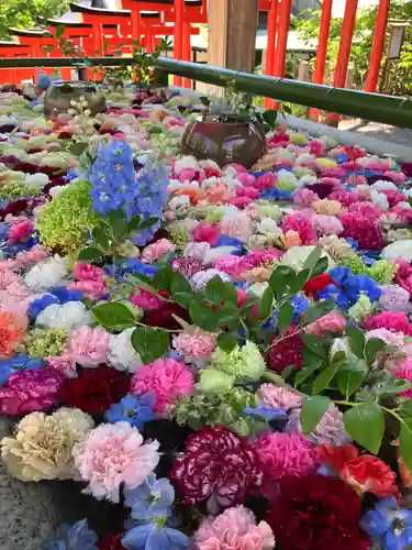 住吉神社の手水