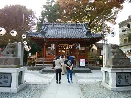 川越熊野神社の本殿