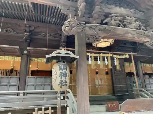 調神社の本殿