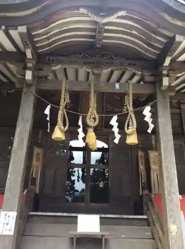 鷲子山上神社の本殿・本堂
