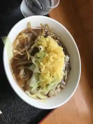 新屋山神社の食事