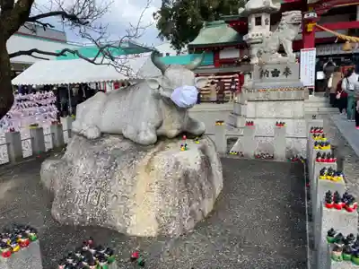 上野天満宮の狛犬