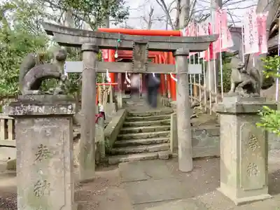 安積國造神社の鳥居