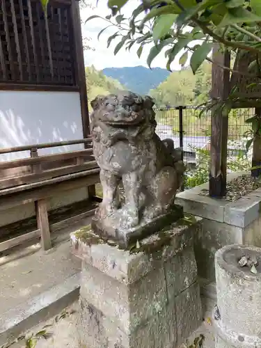 白髭神社の狛犬