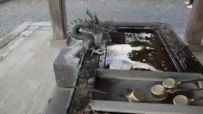 南湖神社の手水舎