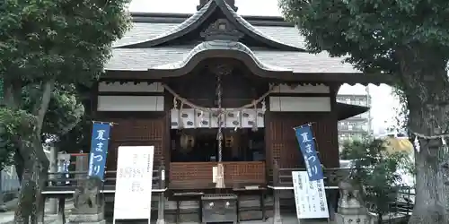 鼻川神社の本殿