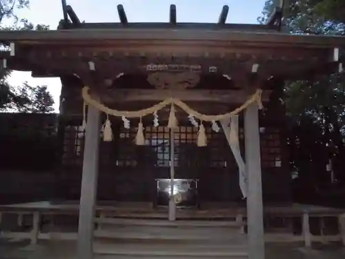 金田神社の本殿・本堂