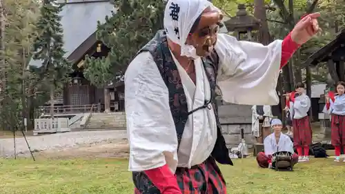 上川神社の神楽