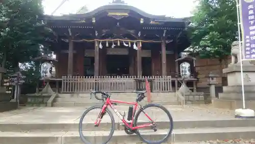 中目黒八幡神社の本殿・本堂