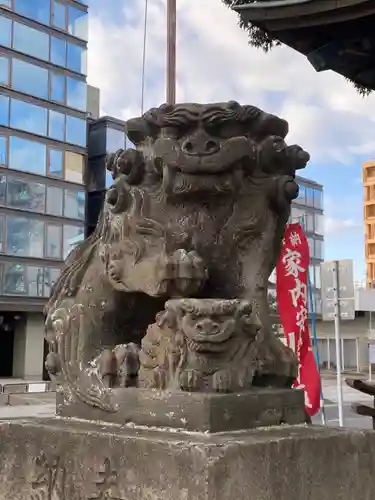 阿邪訶根神社の狛犬