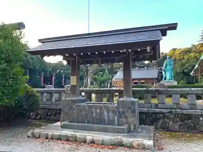 松江護國神社の手水舎