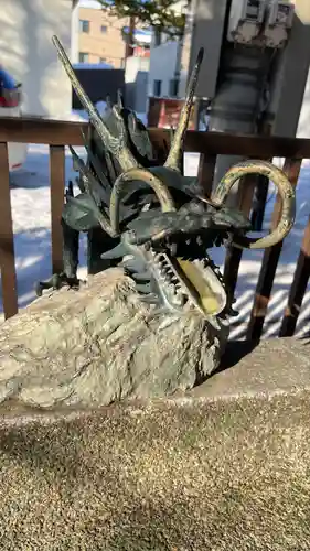 豊平神社の手水舎