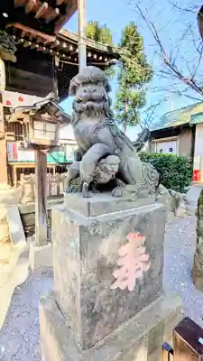 七社神社の狛犬