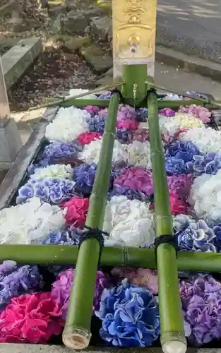 唐澤山神社の手水舎