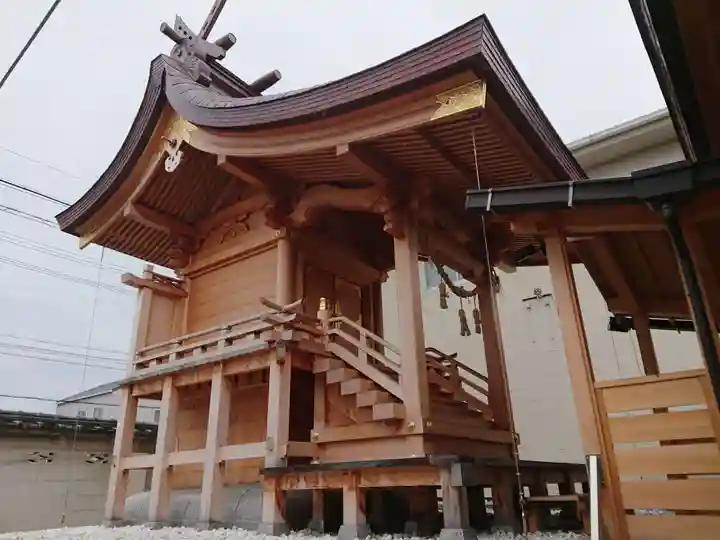 深田山神社の本殿・本堂