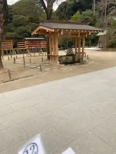 宝満宮竈門神社の手水舎