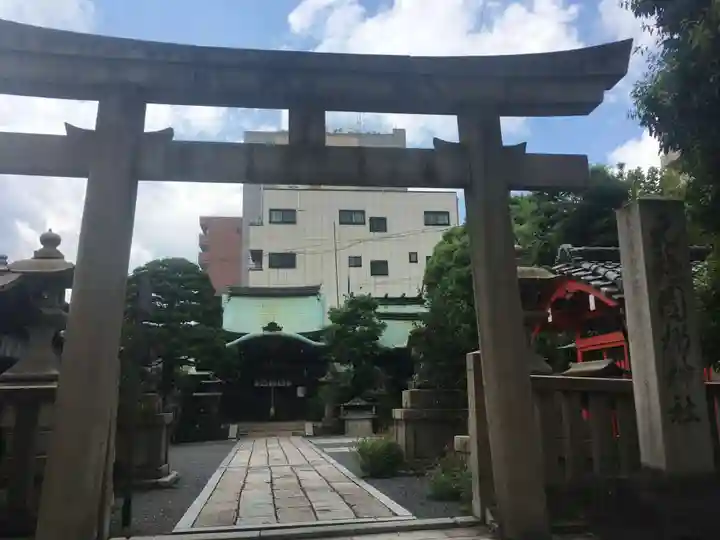 元祇園梛神社・隼神社の鳥居