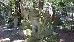 五所駒瀧神社の狛犬
