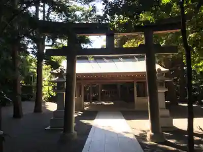 國學院大學神殿の鳥居