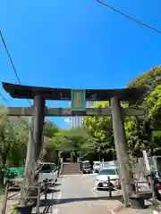 芝東照宮の鳥居