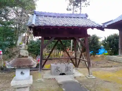 性海寺の手水舎