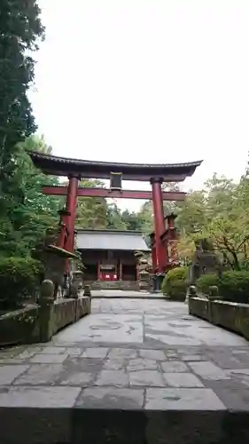 北口本宮冨士浅間神社の鳥居