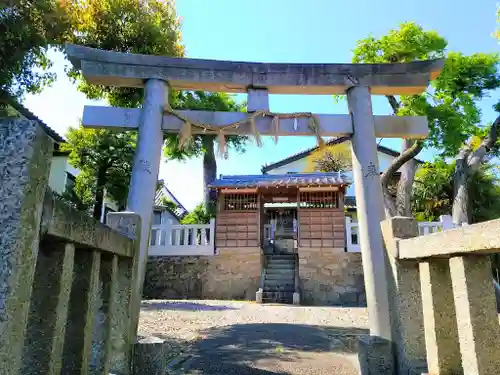 浪寄社の鳥居