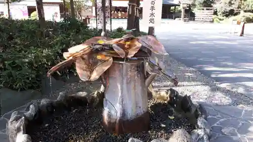 櫻木神社の手水舎