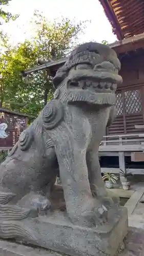 千束八幡神社の狛犬