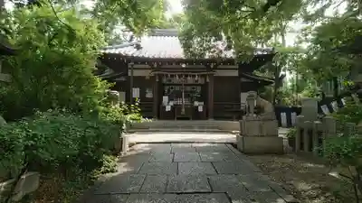 安居神社の本殿・本堂