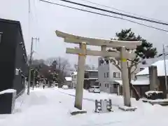 亀田八幡宮の鳥居