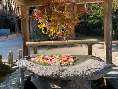 櫻井神社の手水舎