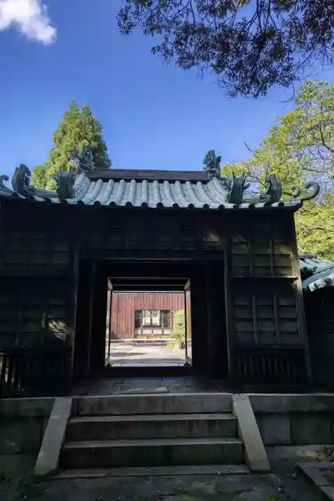 定光寺の山門・神門